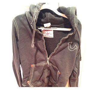 True Religion Zip up hoodie